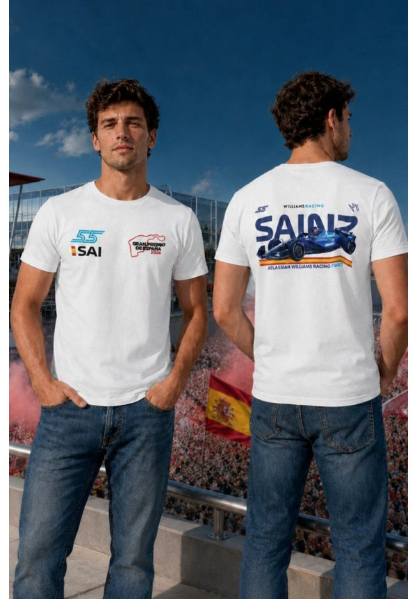 CAMISETA CARLOS SAINZ JR MADRID 2026