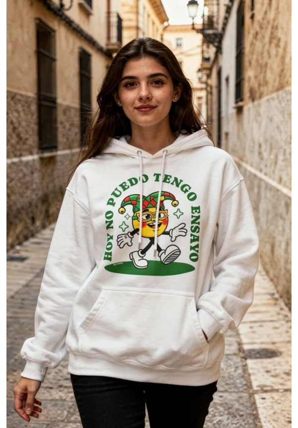 SUDADERA HOY NO PUEDO TENGO ENSAYO