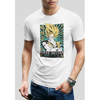 CAMISETA DRAGON BALL SUPER SAIYAN 