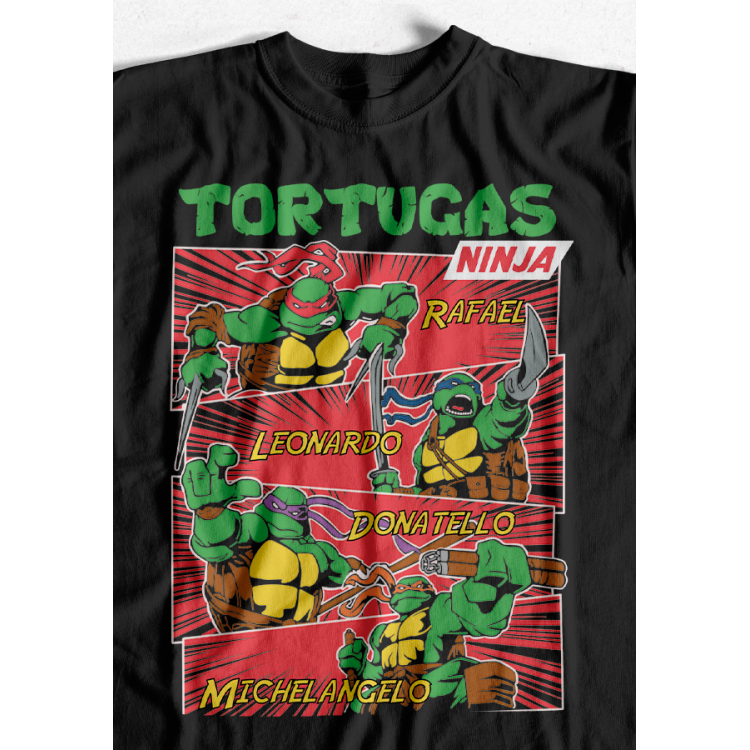 CAMISETA TORTUGAS NINJA