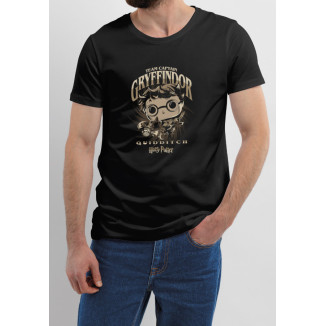  CAMISETA NEGRA FUNKO HARRY POTTER 