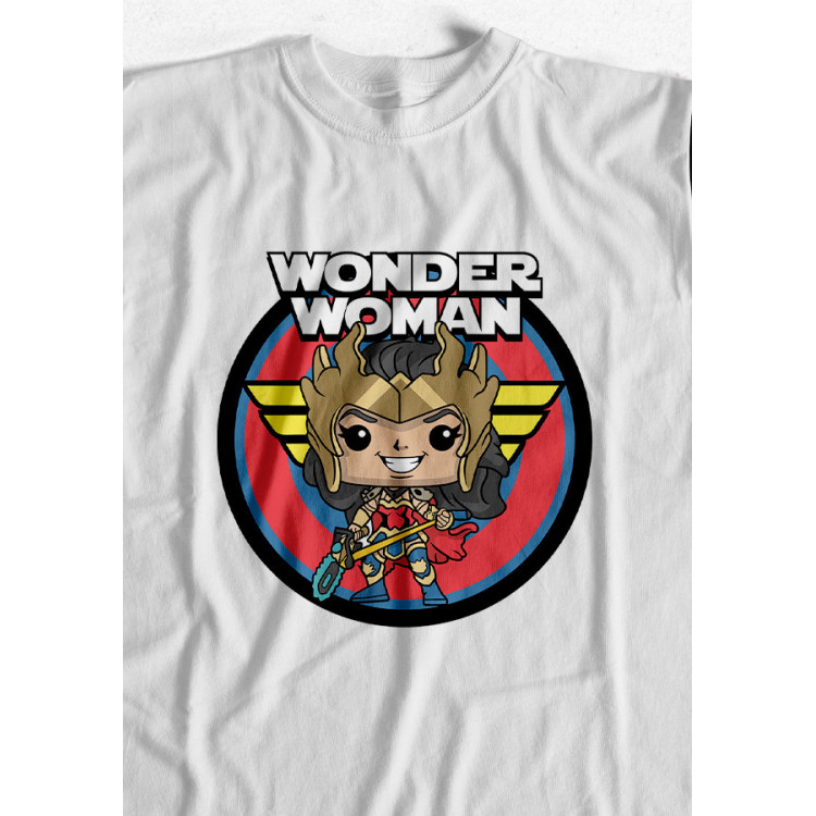 CAMISETA FUNKO WONDER WOMAN REDONDO